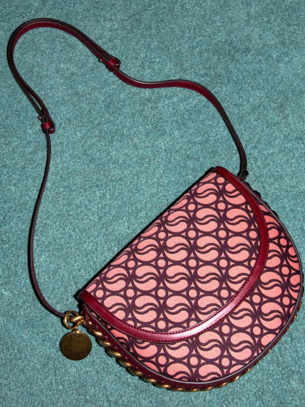 Stella McCartney Frayme s-wave shoulder bag—euc - Picture 2 of 7